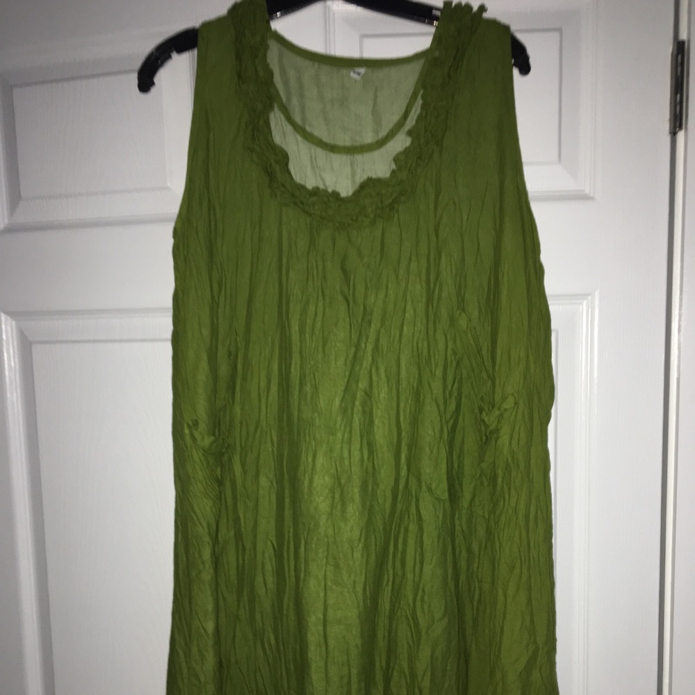 Green dress